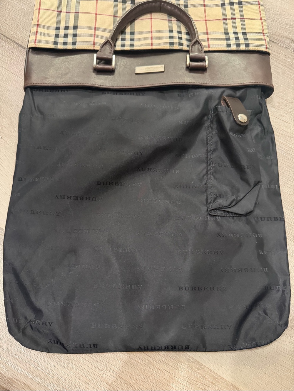 Vintage Burberry Nova Check Tote Bag - Picture 10 of 12